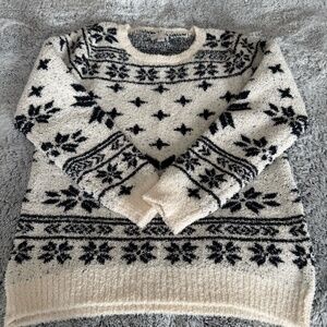 Barefoot Dreams Fair Isle Sweater